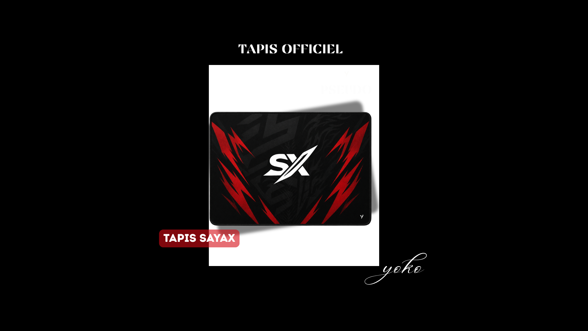 Tapis De Souris 2026 Sayax Esport
