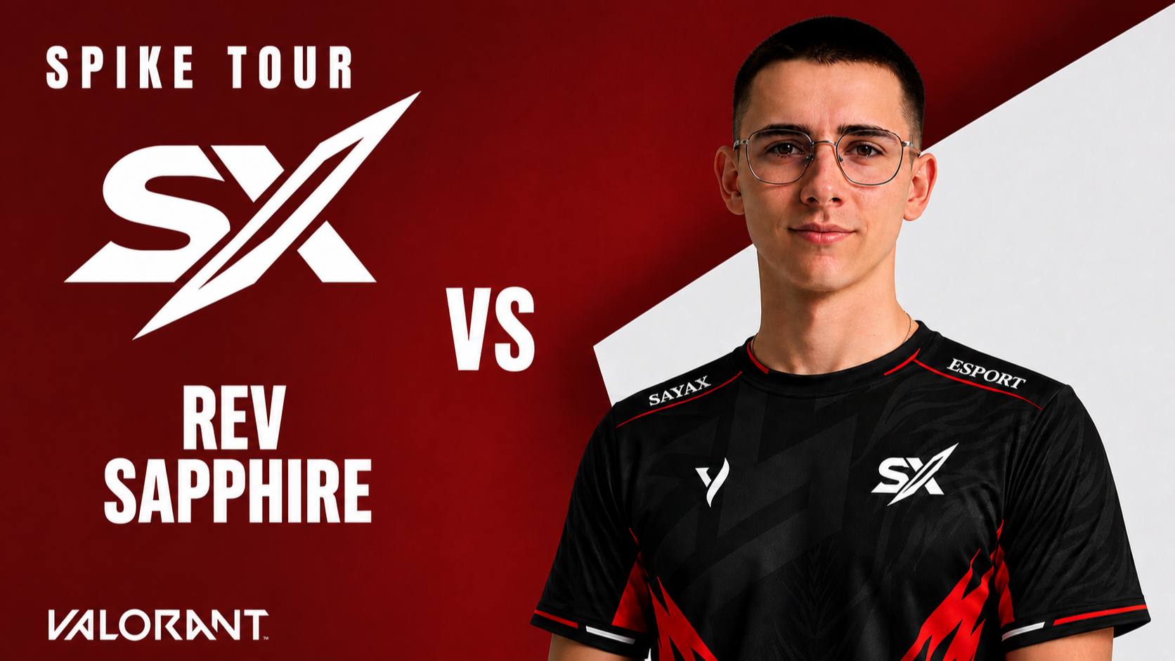 🎙️ CAST VOD | SX vs REV Sapphire – Spike Tour OQ #3 (Valorant FR)